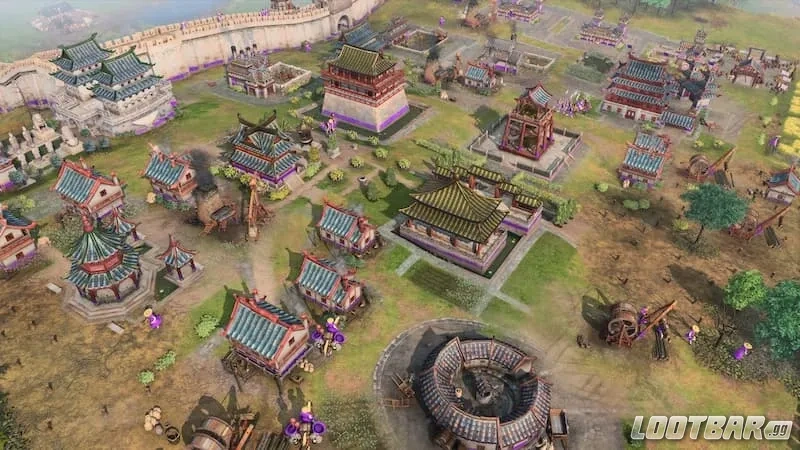 Structures in Age of Empires IV.