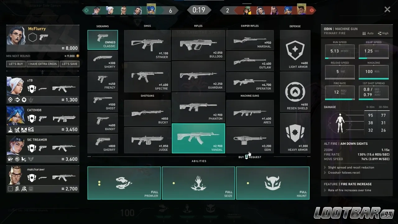 Valorant Full Buy Round