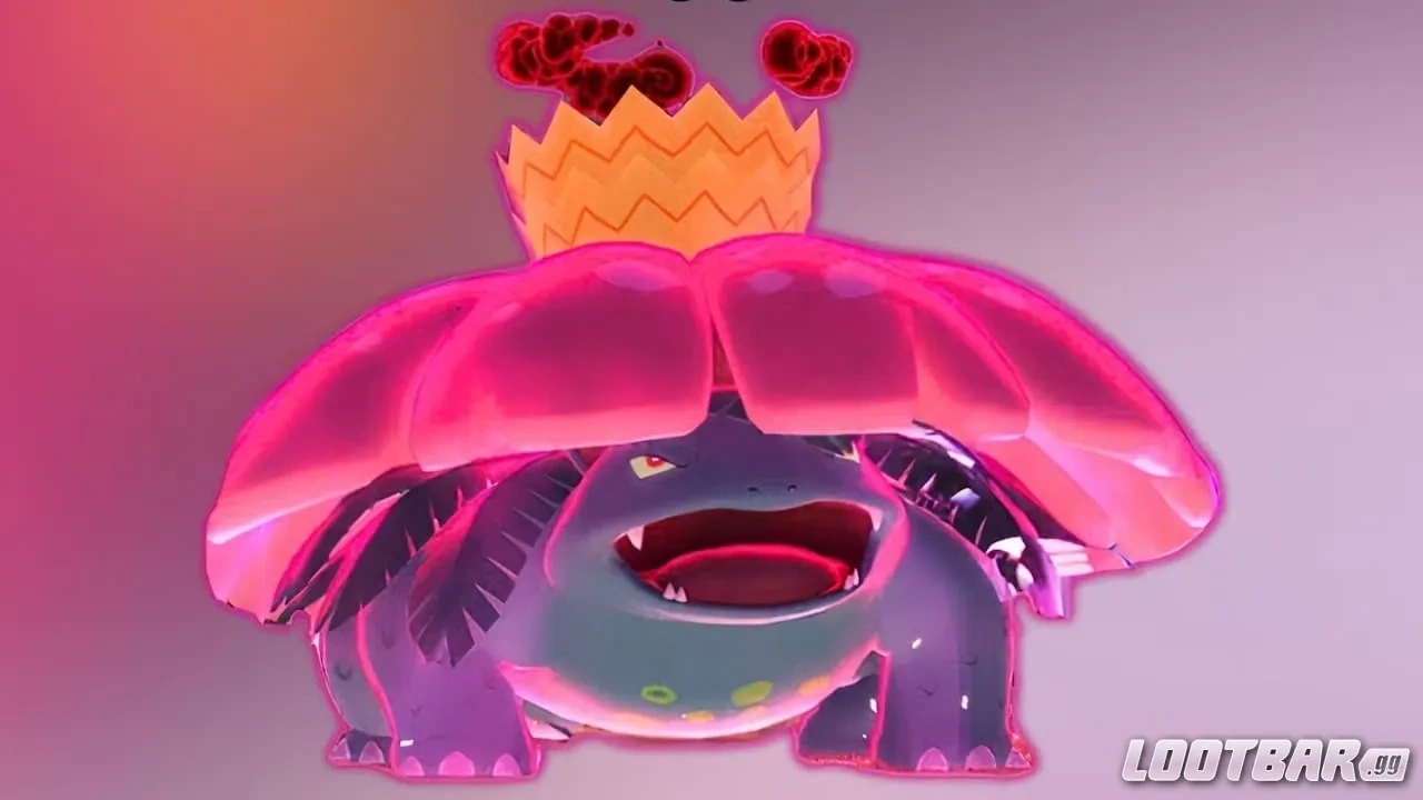 Gigamax Venusaur en Pokémon GO