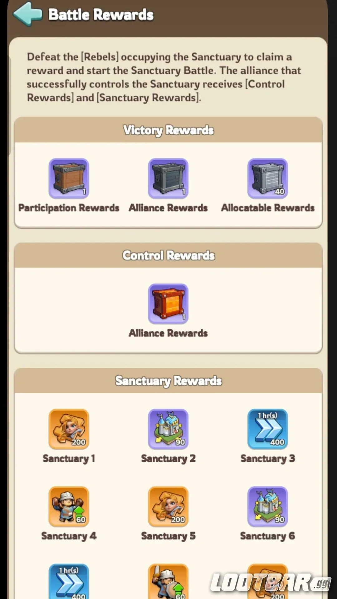 Kingshot Battle Rewards