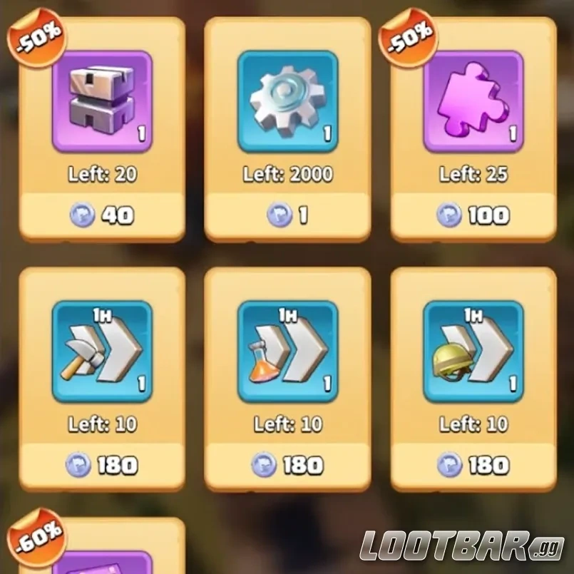 Dark War Survival speed-ups and resources