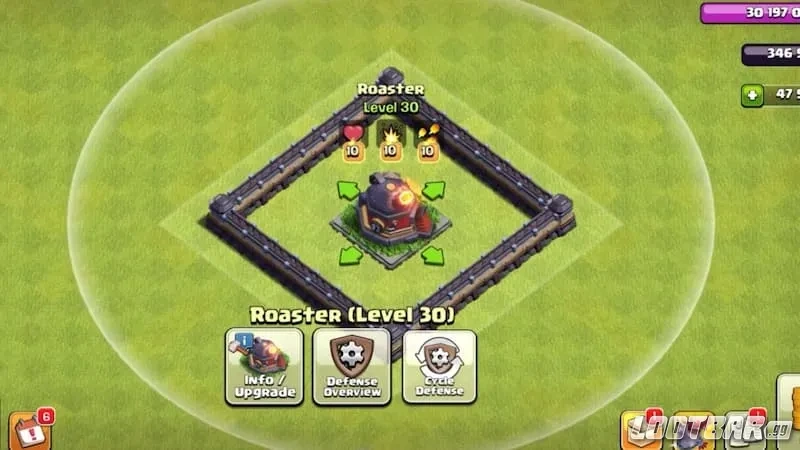 Crafted Defenses in Clash of CLans