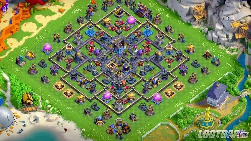 Best trophy base in CoC