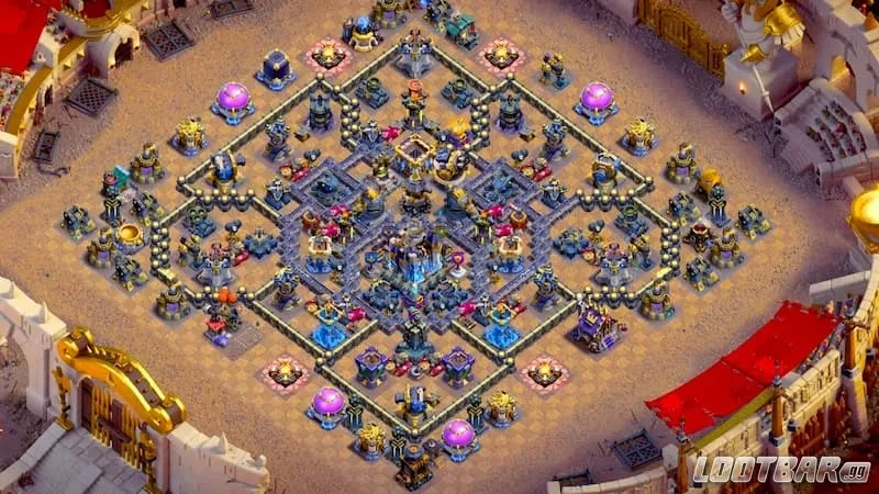 Best war base in CoC