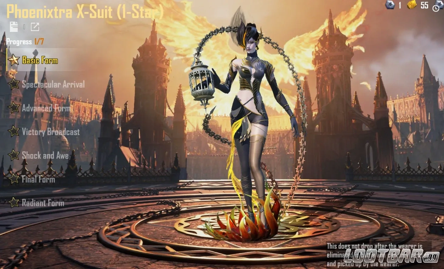 Phoenixtra X-Suit Level 1: The Basic Form