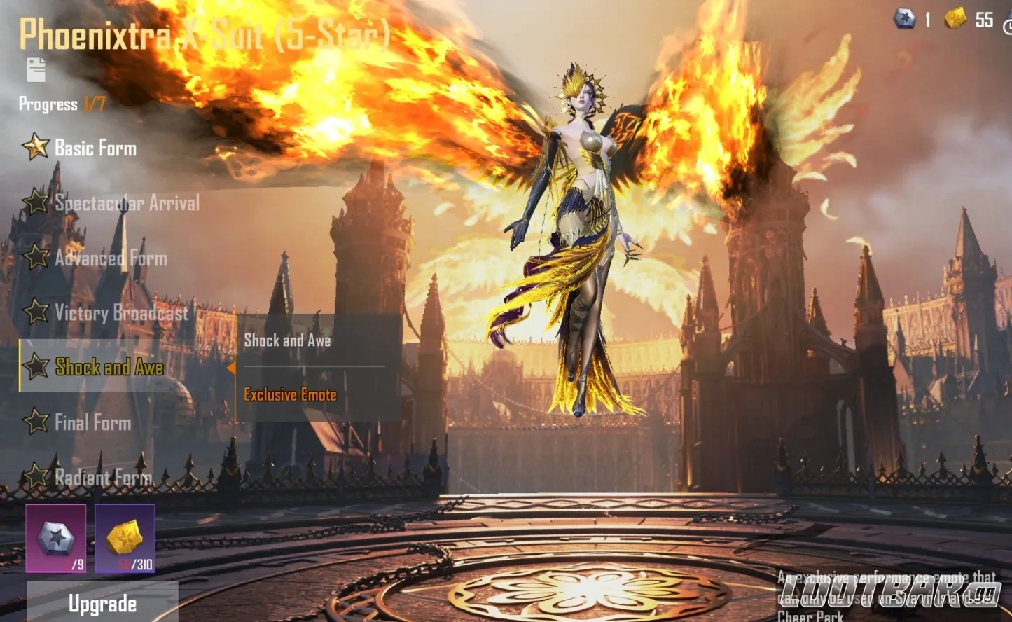 Phoenixtra X-Suit Level 5: