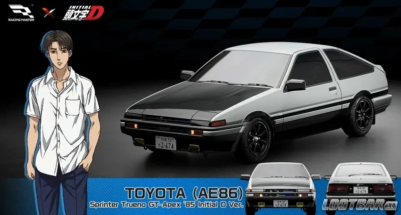 Racing Master Initial D Collaboration