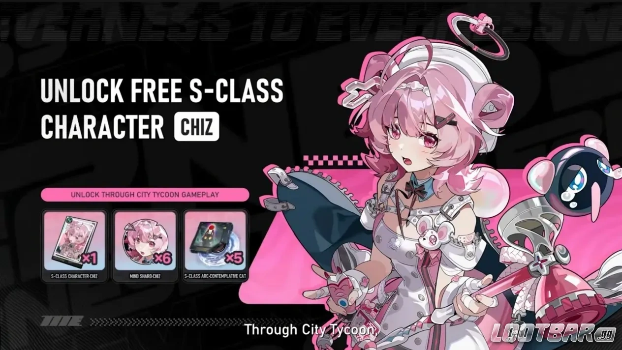 Бесплатный S-ранговый персонаж Chiz (Чиз)