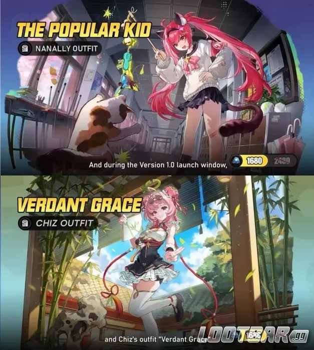 Скидки на скины по времени в NTE