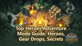 Top Heroes Adventure Mode Guide: Heroes, Gear Drops, Secrets