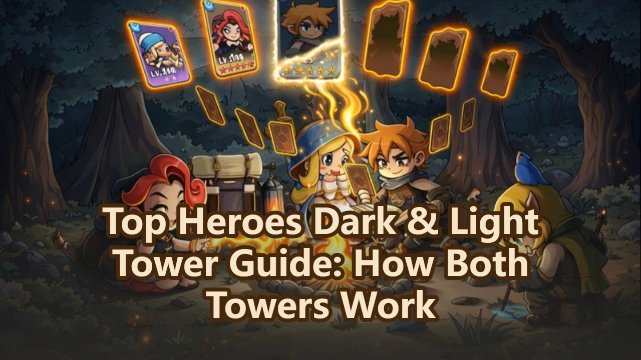 Top Heroes Dark and Light Tower Guide: How Both Towers Work