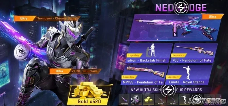 Blood Strike Strike Pass April 2026 - Neon Edge