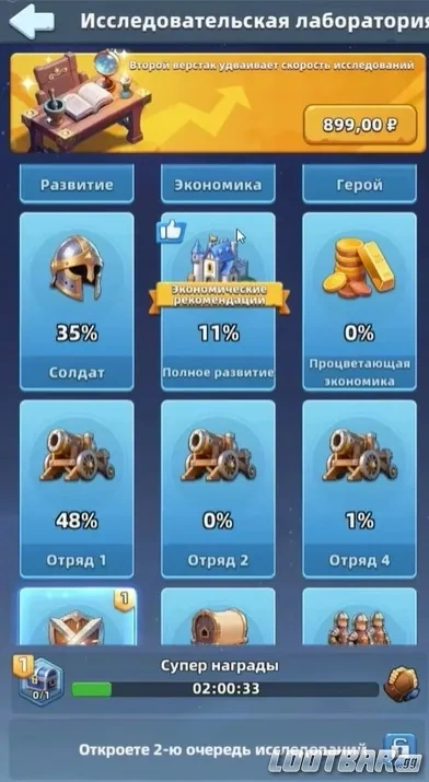 Исследования в сследовательской лаборатории в Last Asylum