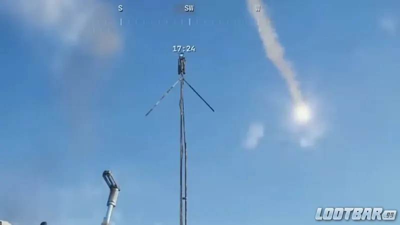 Flare after requesting supply drop in Arc Raiders.