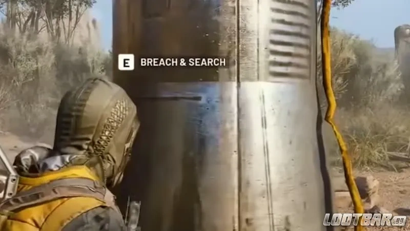 Breaching supply pod in Arc Raiders.