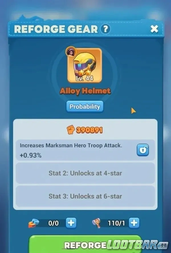 Tiles Survive Gear Reforging