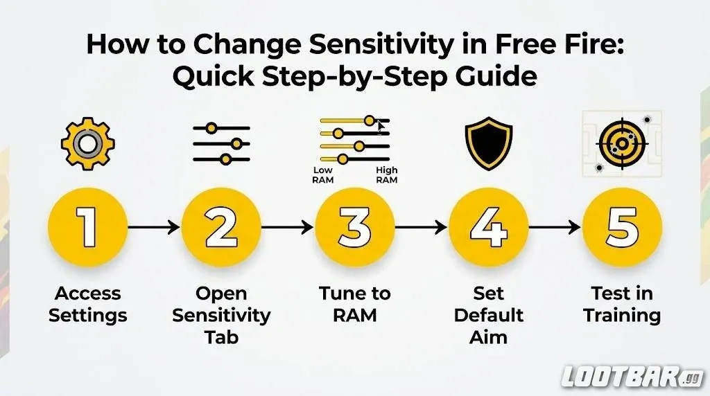 How to Change Sensitivity in Free Fire: Quick Step-by-Step Guide