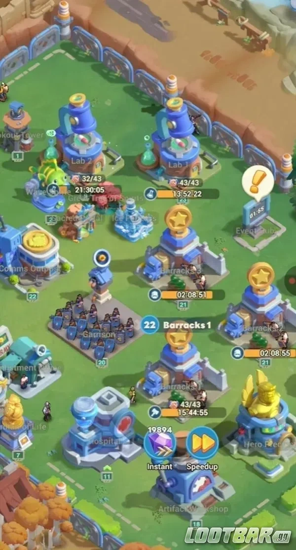 Tiles Survive Combat