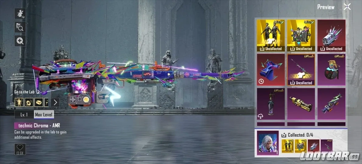 Pyrotechnic Chroma AMR skin