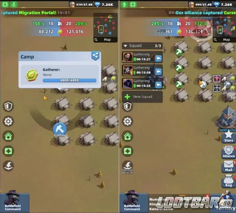 Лагерь для получения очков в Elixir Scramble Last Asylum: Plague