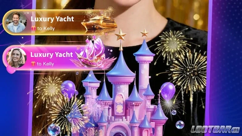 Getting gifts on Chamet