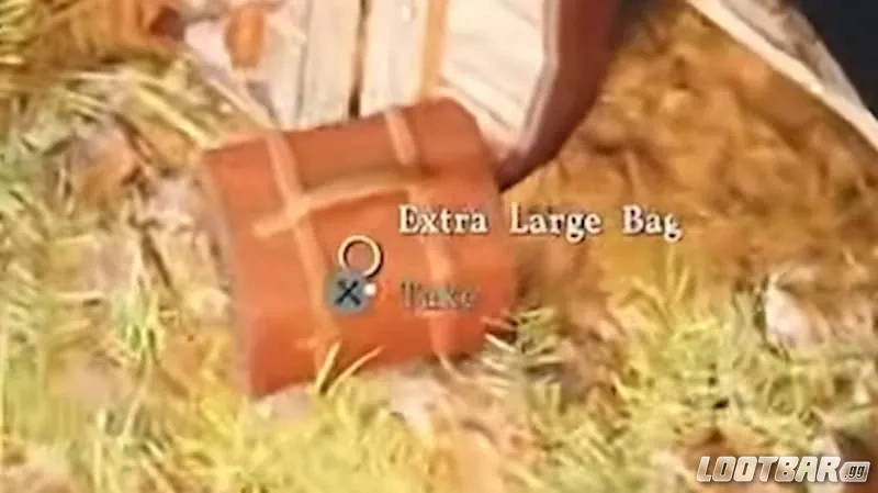 Extra large bag in Crimson Desert