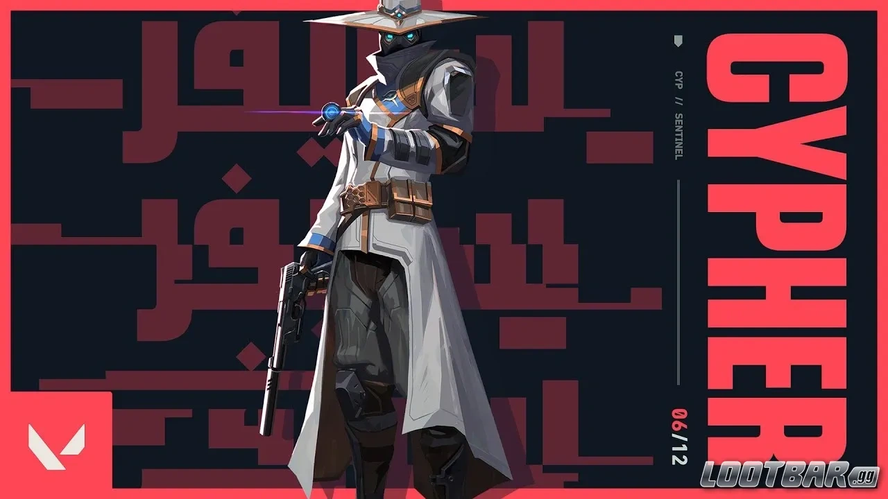 Valorant Sentinels Agent Cypher