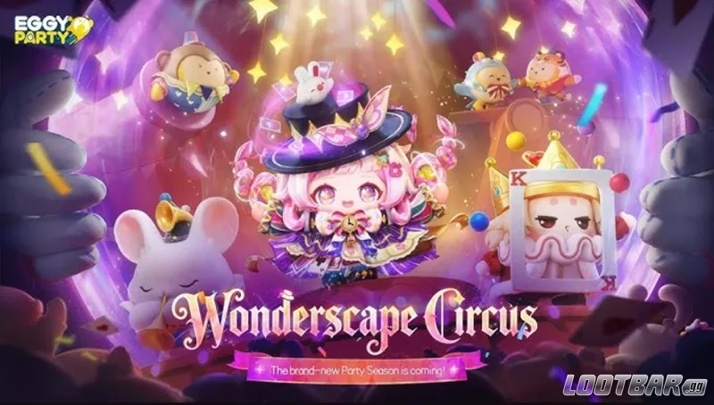 Eggy Party Wonderscape Circus