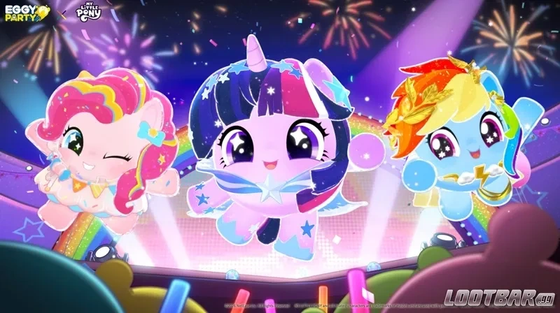 Eggy Party x My Little Pony Collaboration