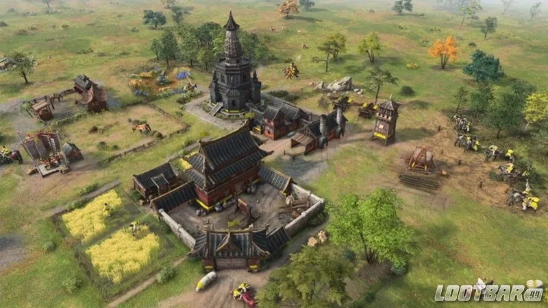 Age of Empires IV Jin Dynasty - The 2 TC Feudal Boom Build