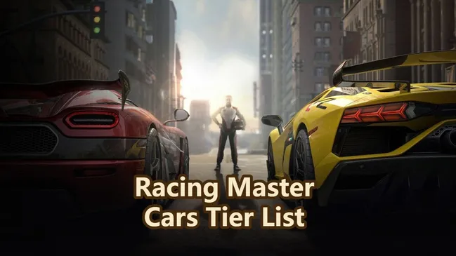 Racing Master Cars Tier List - Best Extreme, Standard & Sports Cars Ranked