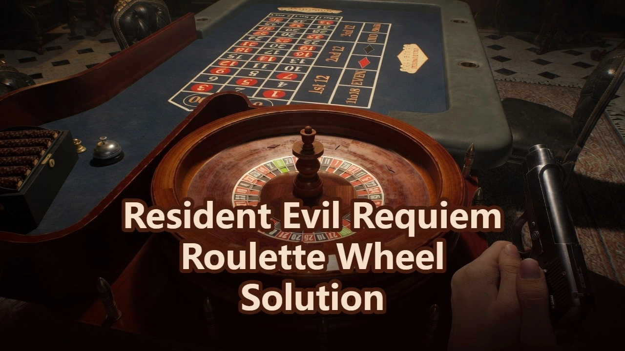 Resident Evil Requiem Roulette Wheel Solution