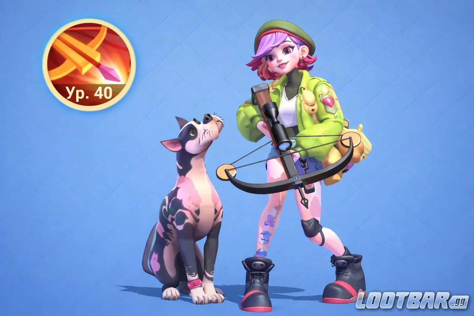 Первый навык Мэдди - быстрый выстрел по ближайшему врагу