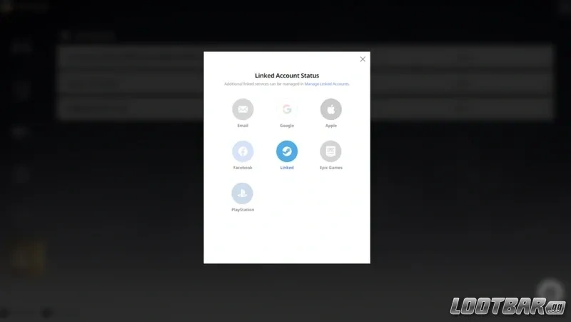 Seven Deadly Sins Origin - Link Account