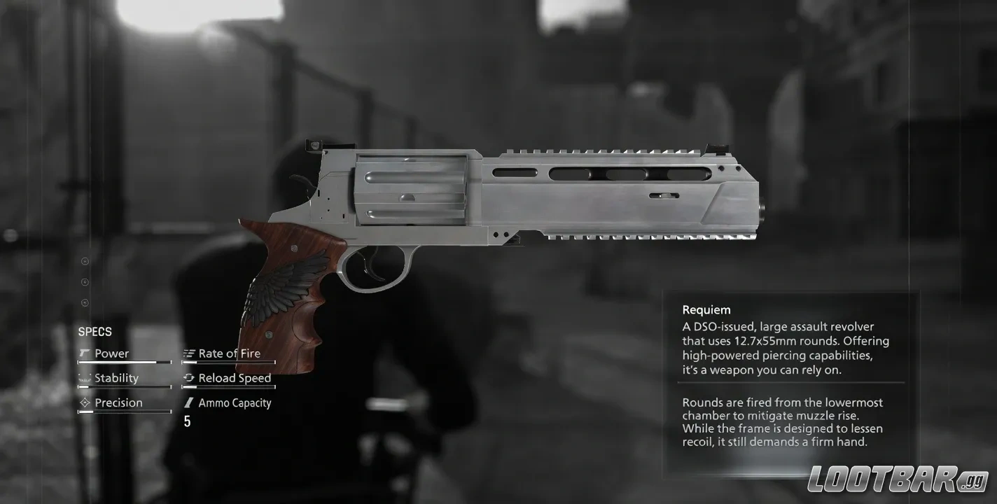 Requeim Revolver in RE9