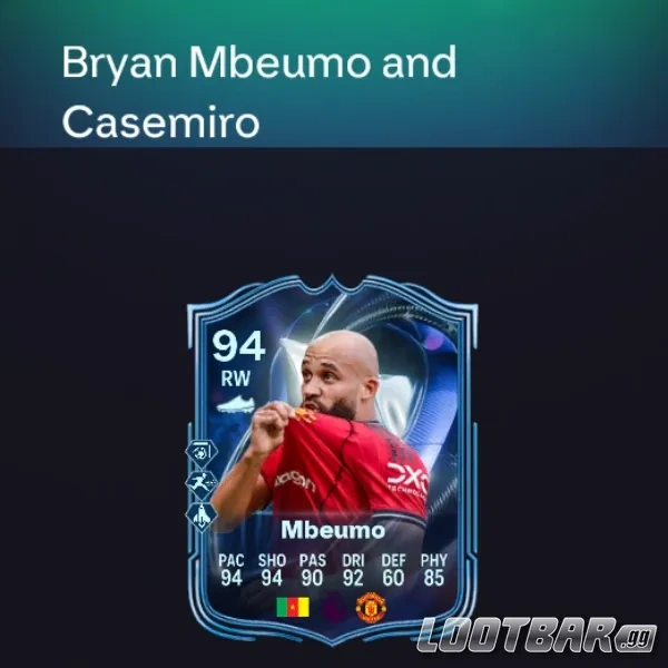 Mbeumo and Casemiro sbc in fc 26