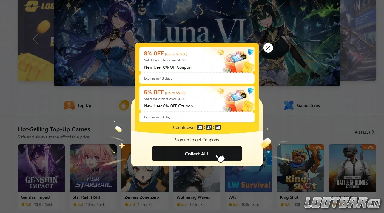 lootbar coupon code