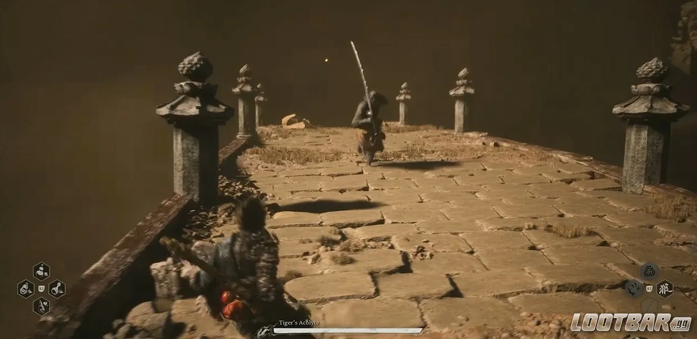 Acólito del Tigre en Black Myth: Wukong Capítulo 2