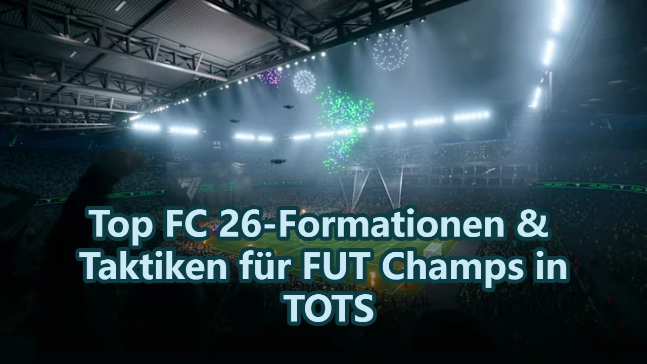 Top FC 26-Formationen & Taktiken für FUT Champs in TOTS