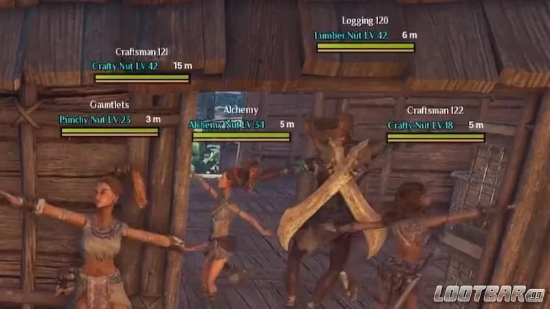 NPCs with assigned roles in Soulmask