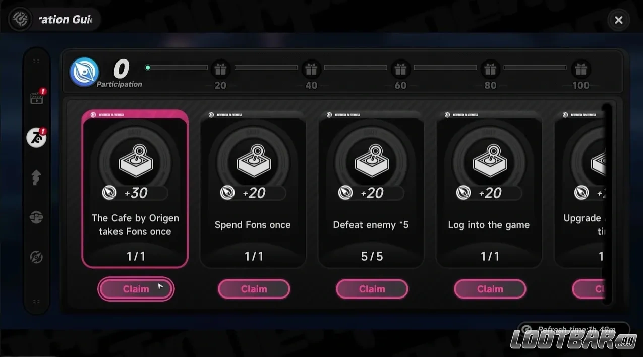 Ежедневные задания в Neverness to Everness дают быстрый опыт уровня Охотника