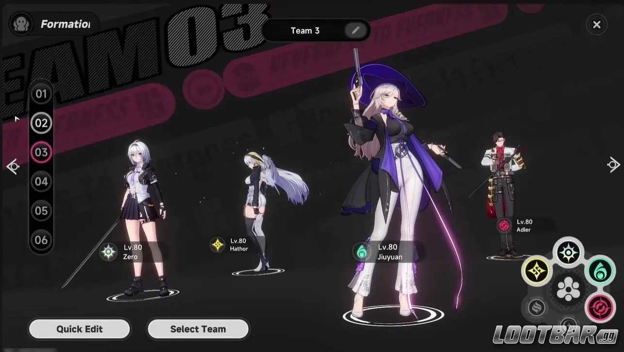 Система Esper Cycles в Neverness to Everness усиливает команду через правильную синергию атрибутов