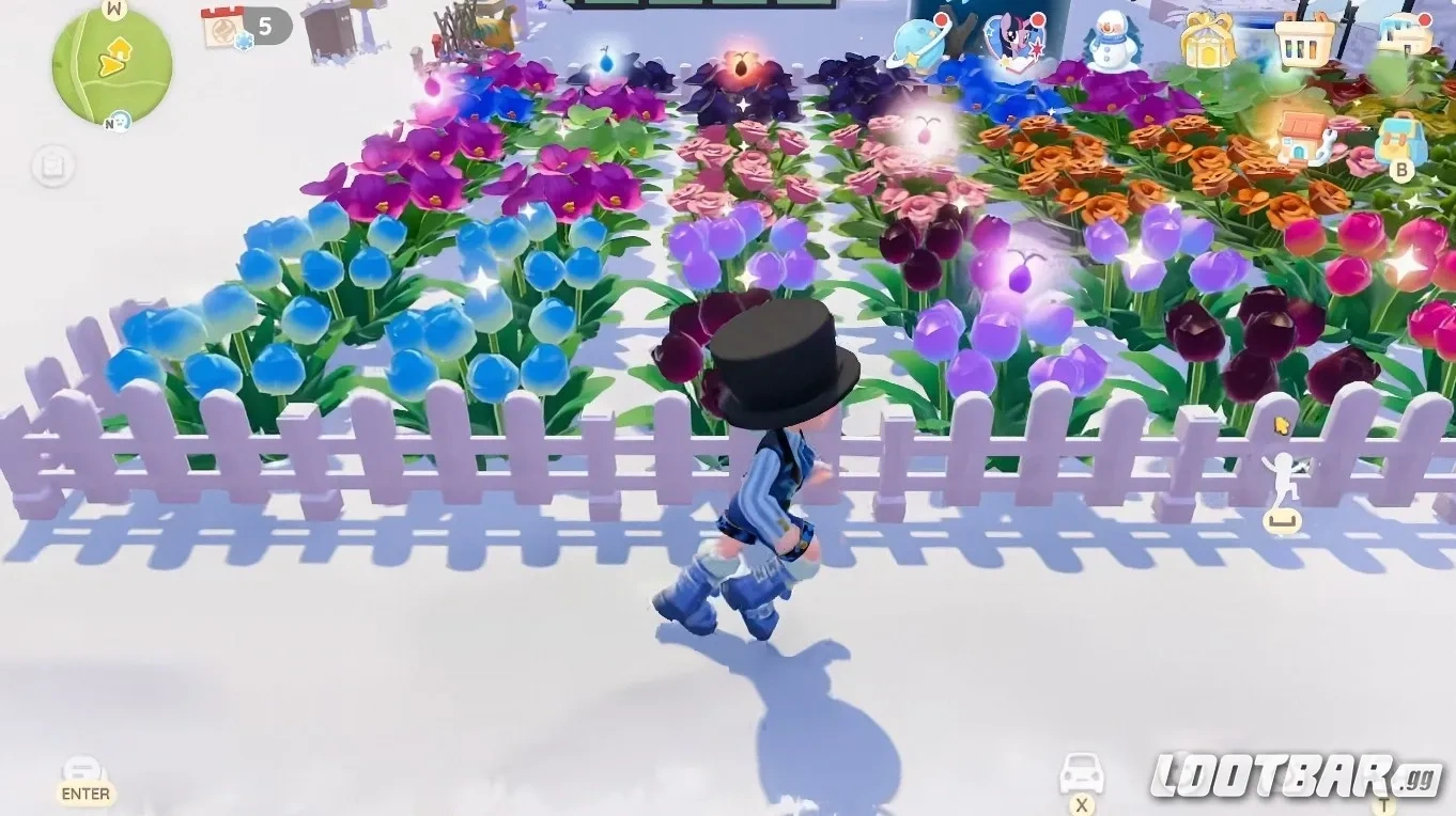 Heartopia flower crossbreeding