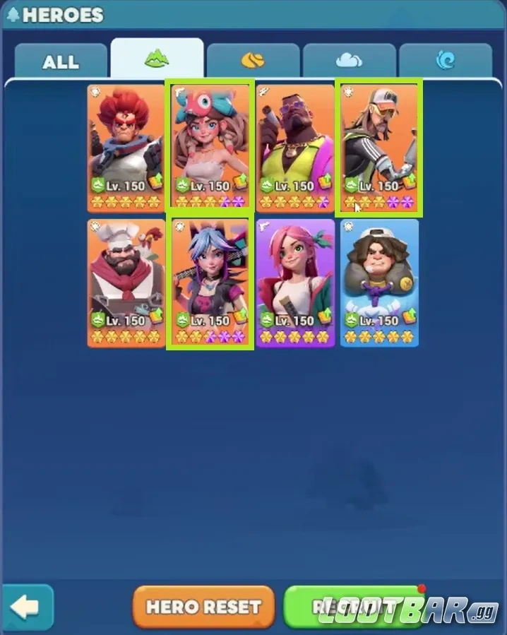 Кого качать во фракции Стражей в Tiles Survive: Рози, Тара и Никола