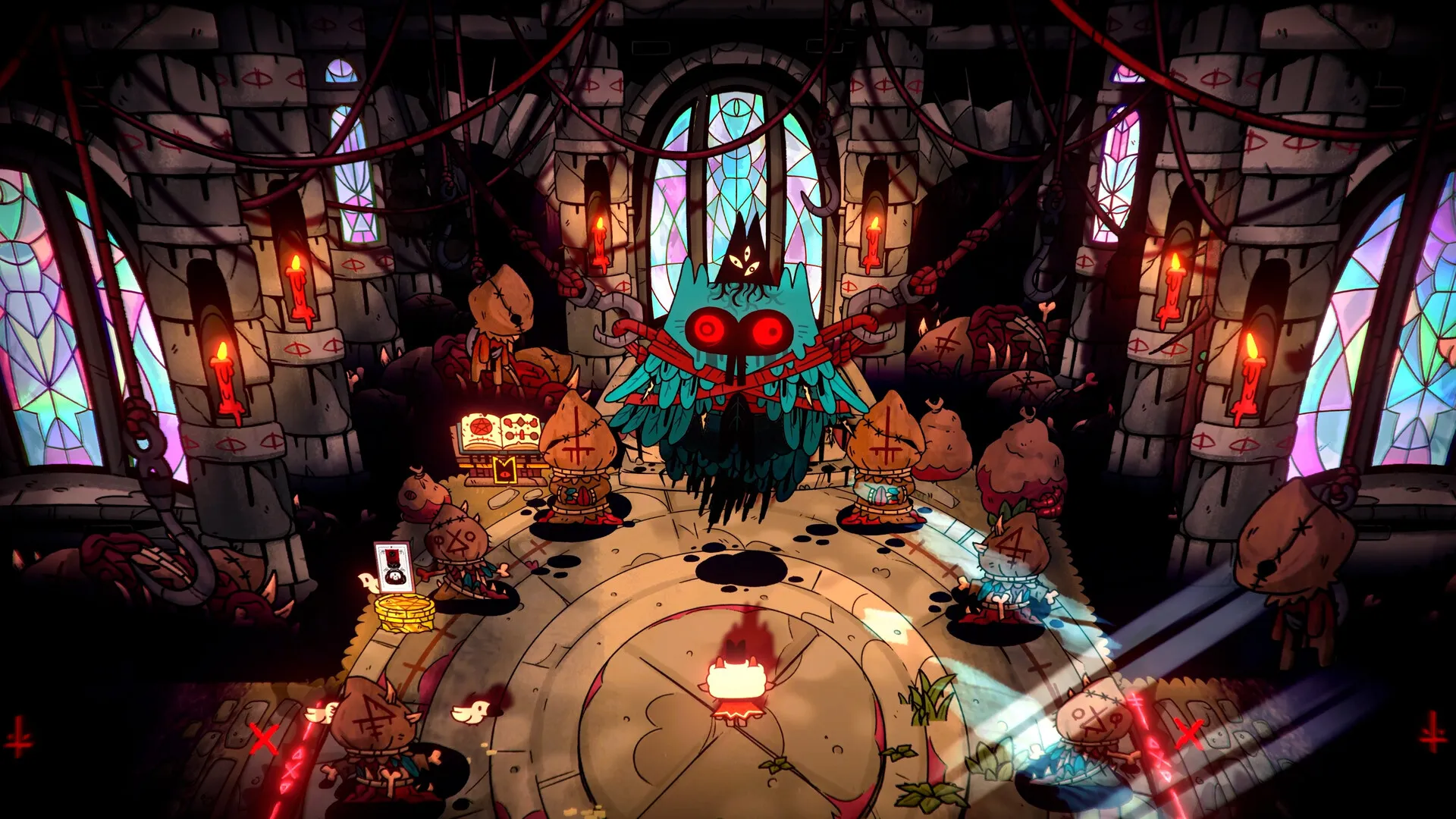 Cult of the Lamb doctrine and cult management screenshot