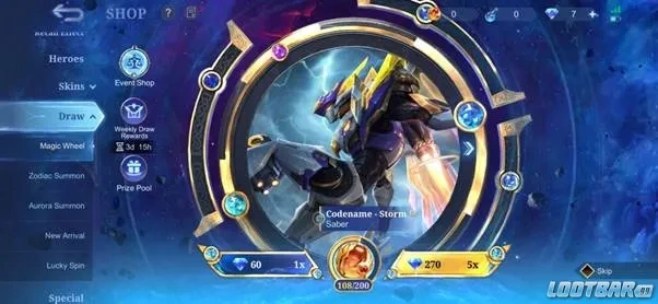 mlbb legend skins