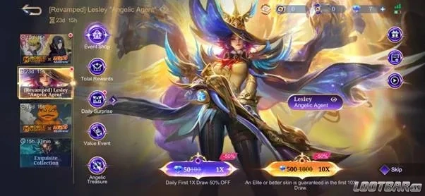 mlbb lesley legend