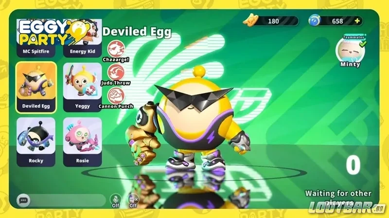 Eggy Party Deviled Egg