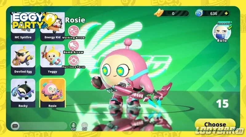 Eggy Party Rosie Egg