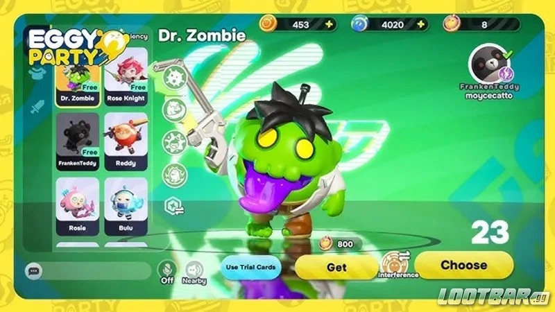 Eggy Party Dr. Zombie Egg